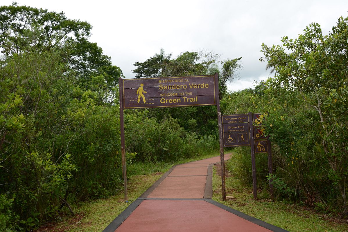 07 We Walked From The Entrance On Sendero Verde Green Trail At Iguazu Falls Argentina